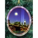 WTC Memorial Lights Double Sided Ornament