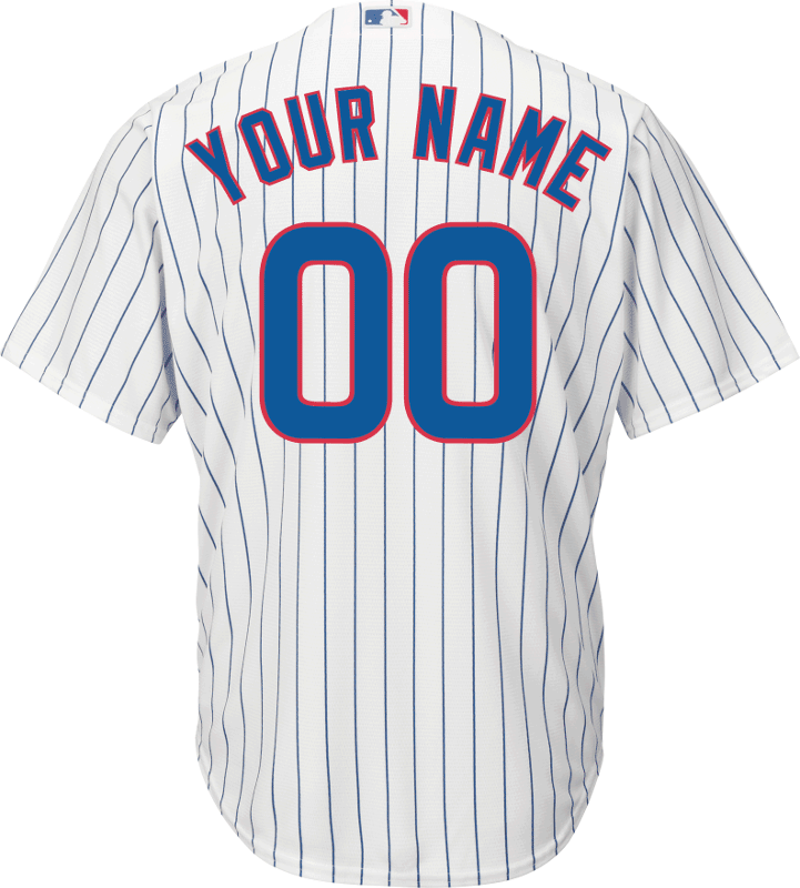 chicago cubs personalized youth jersey