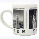 NYC Black & White Pictures Espresso Mug