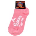 NYC Pink Princess Ankle Socks