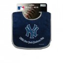NY Yankees Bib - Navy "Little Fan" Design