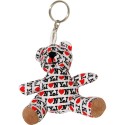 I Love NY "Multi" Plush Bear Keychain