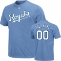 Kansas City Royals Personalized Lt Blue Adult T-Shirt
