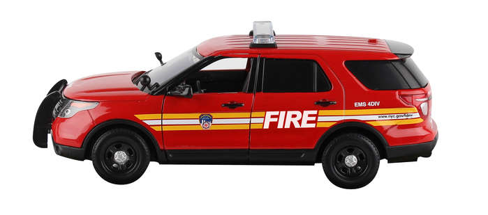 レア　消防車 FIRE CHIEF CAR FDNY SUV - Fire Chief Car