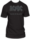 ACDC "Back In Black" Black Adult T-Shirt