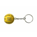 NYC Taxi Yellow Baseball Keychain