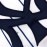 Interlocking NY Sewn On Close-Up