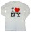 I Love NY Long Sleeve T-Shirt in White