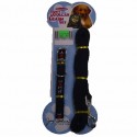 I Love NY Thin Black Collar and Leash