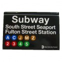 South Street Seaport Subway Magnet