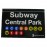 Central Park Subway Magnet