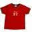I Love NY Red Ringer Baby Tee