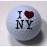 I Love NY White Golf Ball