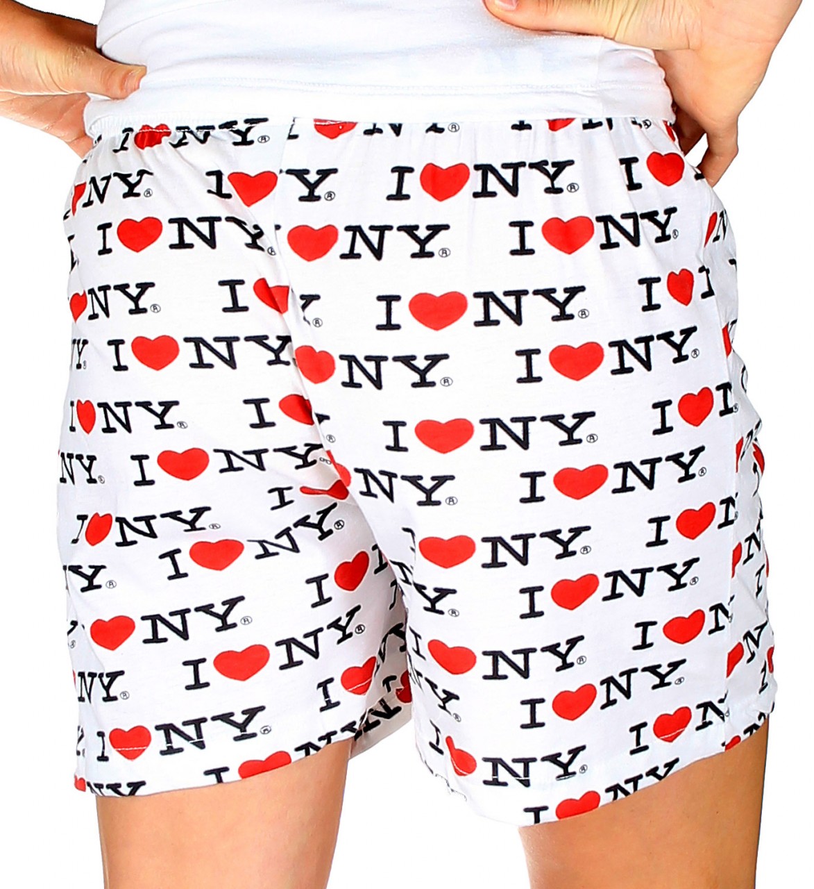 I Love NY Grey Allover Print Pajama