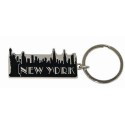 NYC Grey Skyline Nailclipper Keyring