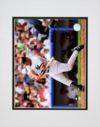 Jorge Posada Swinging Matted 8x10
