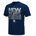 Yankees "City Window" Navy Mens T-Shirt