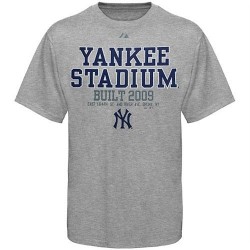 Yankee Stadium "Unique Field" Ash Mens Tee