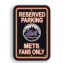 Mets Reserved Parking Sign