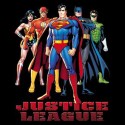 Justice League Black Adult T-Shirt