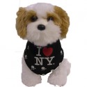 I Love NY Black Dog Bandana