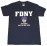 FDNY Full Chest Navy Tee
