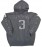 New York "3 Series" Ash Hooded Sweatshirt