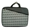 Robin-Ruth NY Black Stripe Laptop Bag