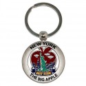 Big Apple NYC Cut Out Keyring