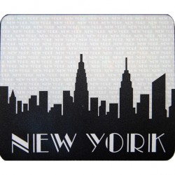 NYC "Grey Skyline" Mouse Pad