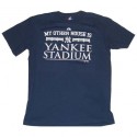 Yankees "My Other House" Navy Mens Tee