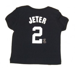 Yankees Toddler Jeter Navy Name & Number Tee