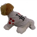 I Love NY Grey Dog Sweatshirt
