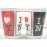 I Love NY 3-Panels Frosted Shot Glass