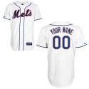 NY Mets Replica Personalized White Alt Youth Jersey