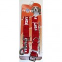 FDNY Red Collar and Leash