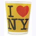 I Love NY Yellow Shot Glass