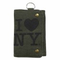 Green I Love NY Wallet