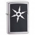 6 Point Throwing Star Emblem Zippo