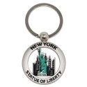 Liberty Skyline Cut Out Keyring