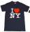Navy I Love NY T-Shirt