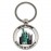 Liberty Skyline Cut Out Keyring