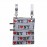 White I Love NY Allover Neck Wallet