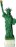 4 1/2" Statue of Liberty Statuette