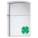 A Bit O' Luck High Polish Chrome Zippo