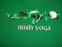 Irish Yoga Green Adult Tee