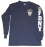 FDNY Patch and Sleeve Navy LS Tee