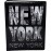 Black & White Letters Skyline Medium Photo Album