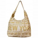 Robin-Ruth NY White/Gold Luxury Bag