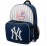 Yankees Youth Backpack with Built-In Lunch Box